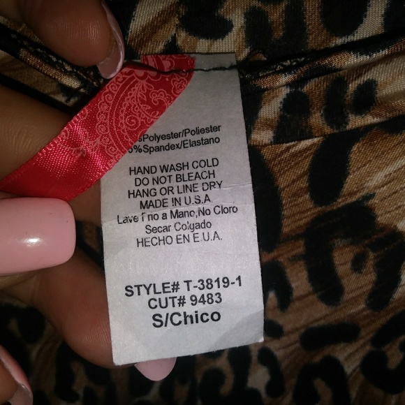 Animal print bodysuit - Picture 3 of 6